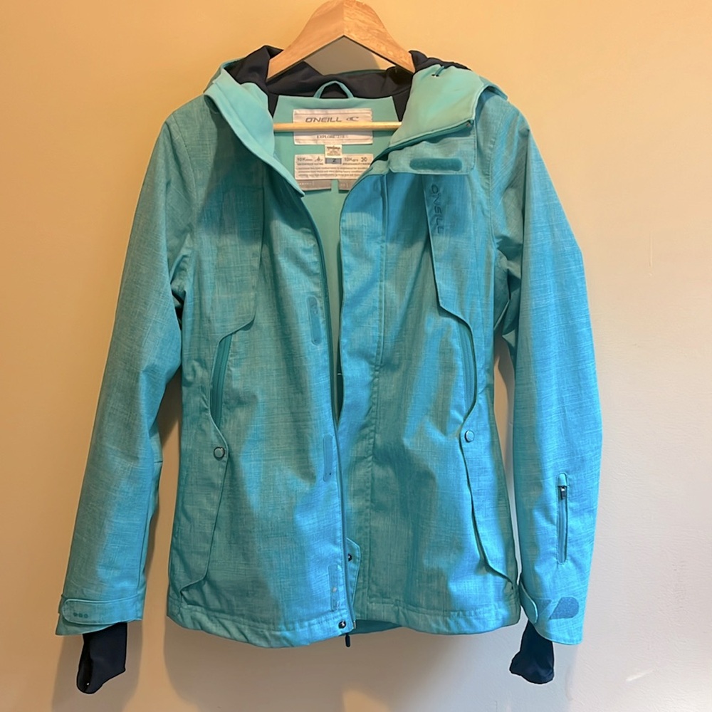 Oneill exploreseries blue ski coat